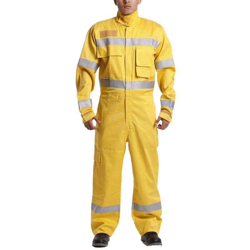 High visibility industrial coverall