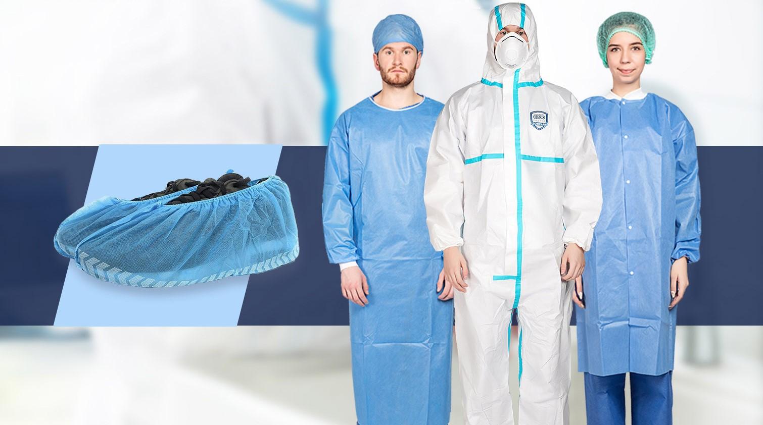Medical and cleanroom protective garment range